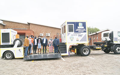 Mobile Vehicle Testing Truck for Musina