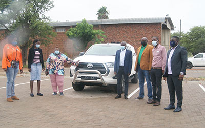 New bakkie to enhance service delivery
