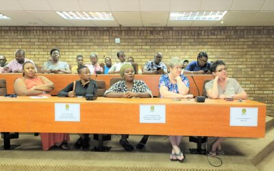 Municipal Manager addresses staff