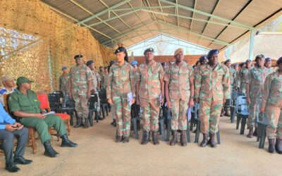 SANDF members complete deployment in Musina