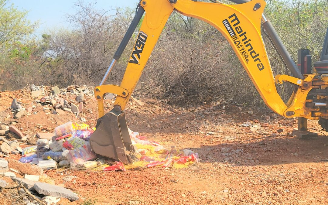 Seized expired food destroyed