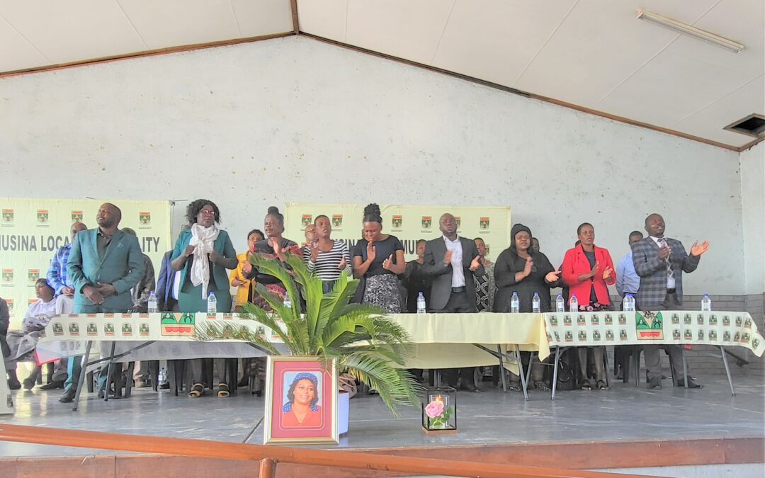 Deserving honour for departed councillor