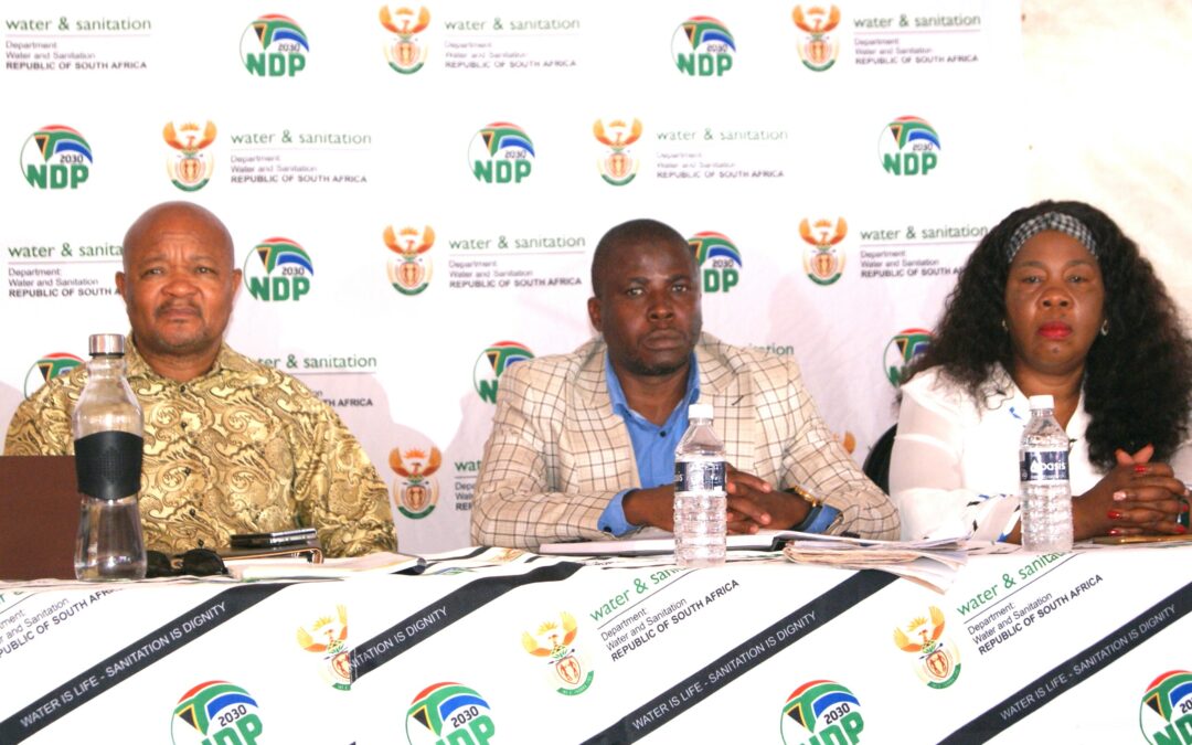 Minister Mchunu leads water engagement session