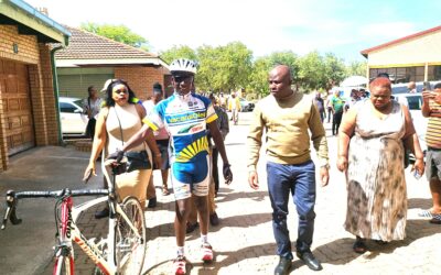 Ramadwa rides from Cape Town to Musina
