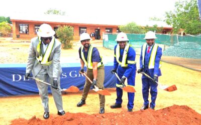 Sod Turning Ceremony for Renaissance High School Science Lab