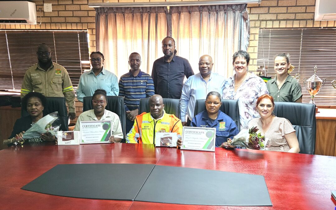 History as municipal workers recognized by community